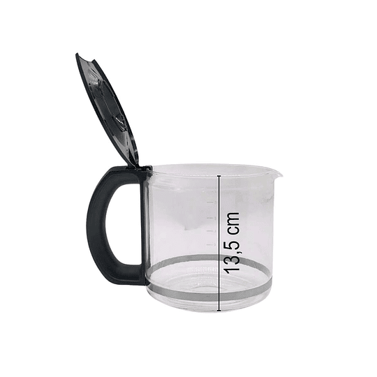 Jarra Negra Para Cafetera Digital Universal 12 Tazas