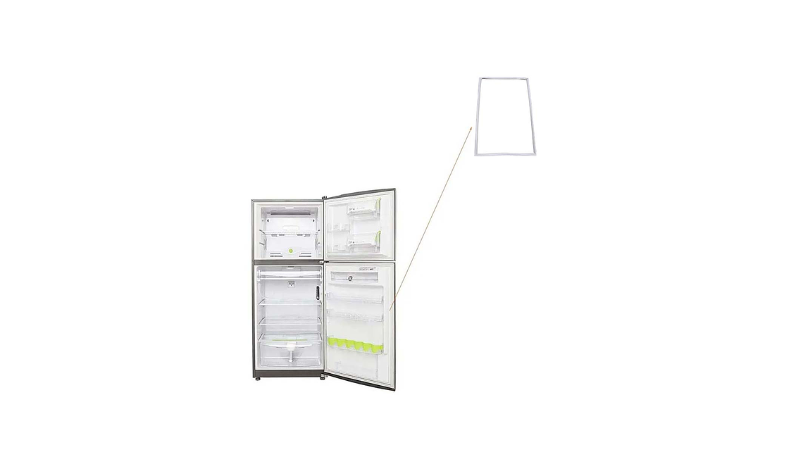 Empaque Inferior  De 67 Cm X 101 Cm Para Nevera Haceb  4