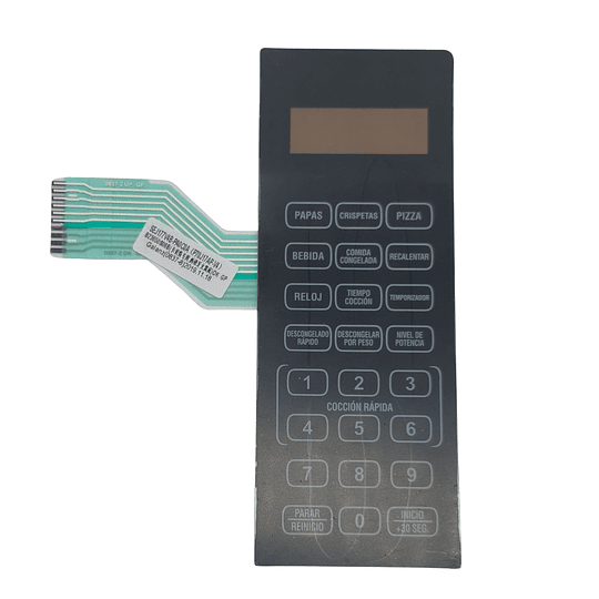 Membrana Para Horno Microondas Kalley Negro 