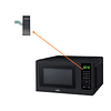 Membrana Para Horno Microondas Kalley Negro 