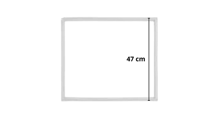 Empaque Superior 58 cm X 47 cm Para Nevera Haceb 5