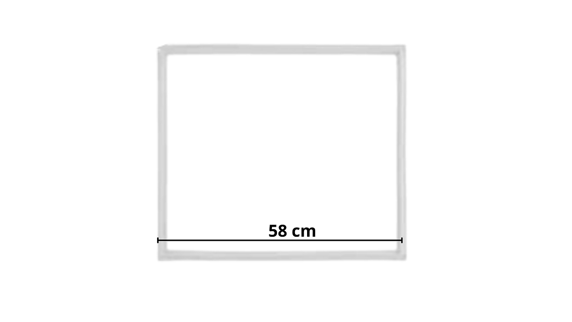 Empaque Superior 58 cm X 47 cm Para Nevera Haceb 6