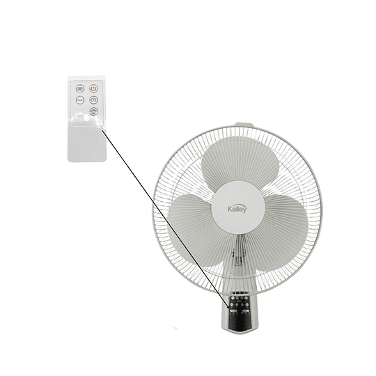 Control Remoto Para Ventilador De Pared Kalley 