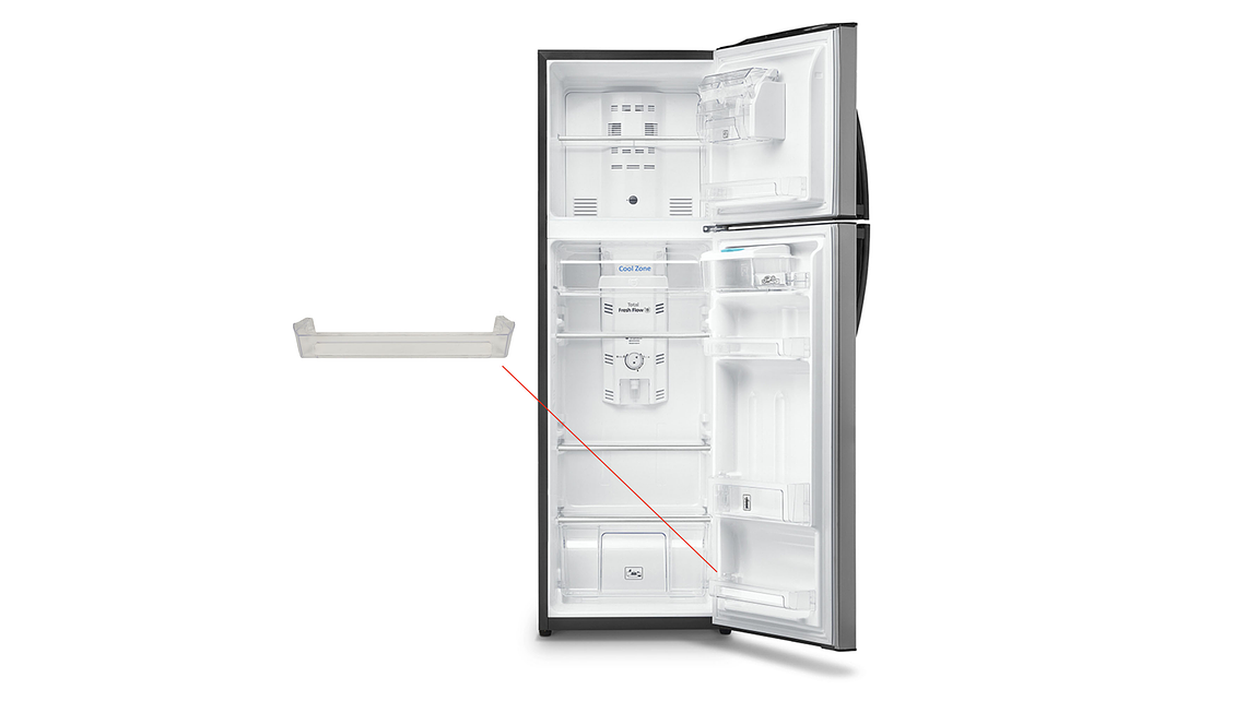 Anaquel Multiusos Para Nevera Mabe 53 X 10  5