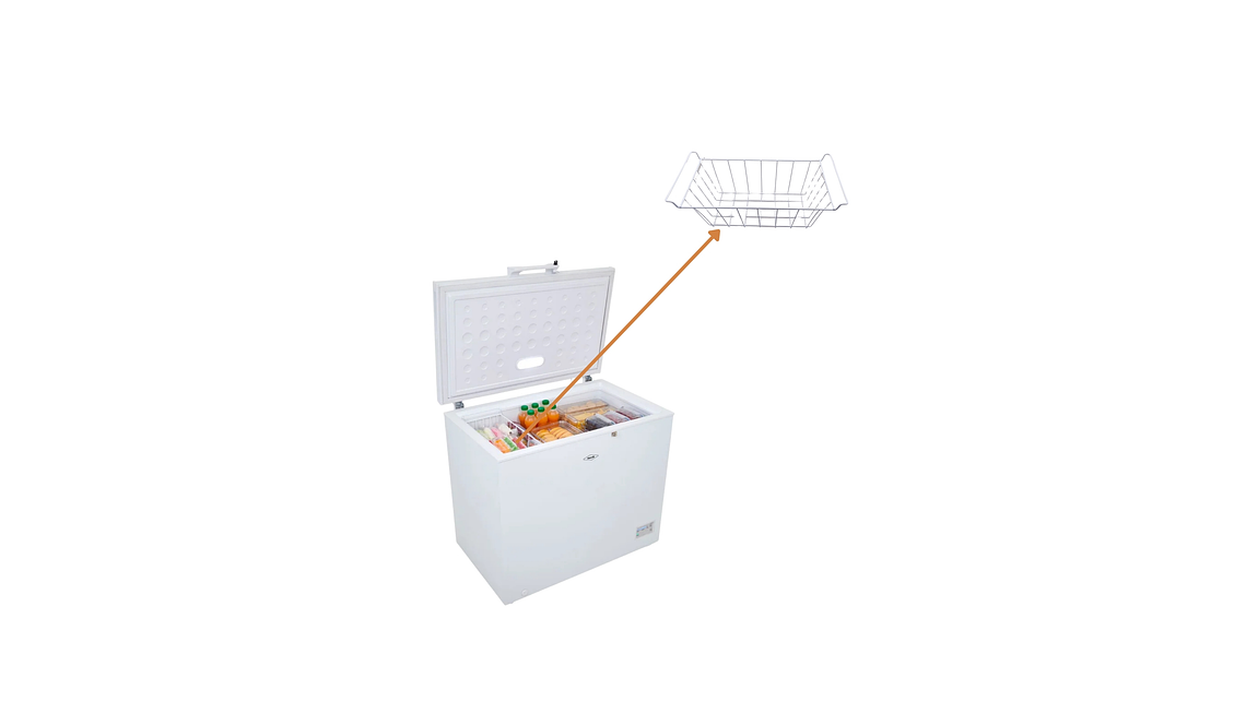 Canastilla Para Congelador Haceb 251 Litros 5