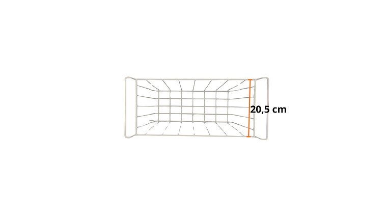 Canastilla Para Congelador Haceb 251 Litros 9