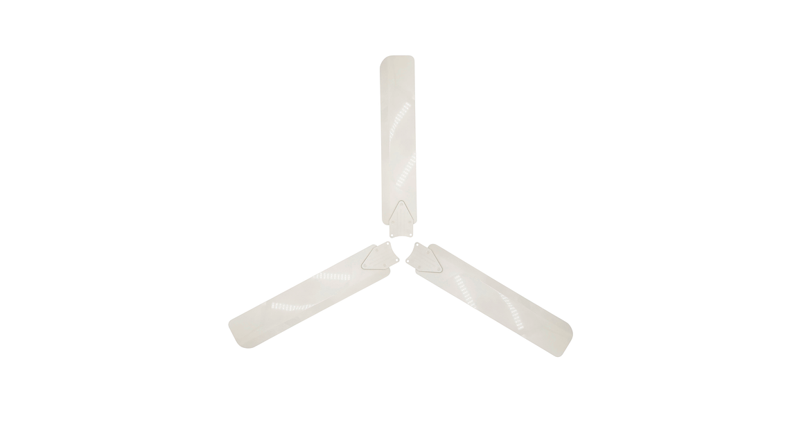  Juego x3 Aspas Blancas Para Ventilador Techo KDK  4