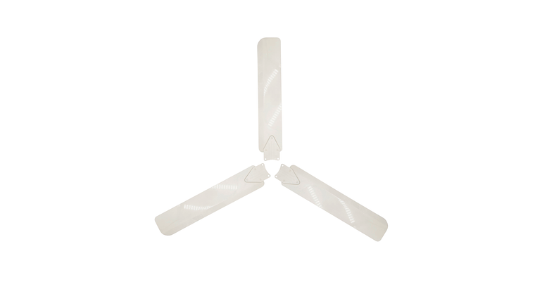  Juego x3 Aspas Blancas Para Ventilador Techo KDK  4