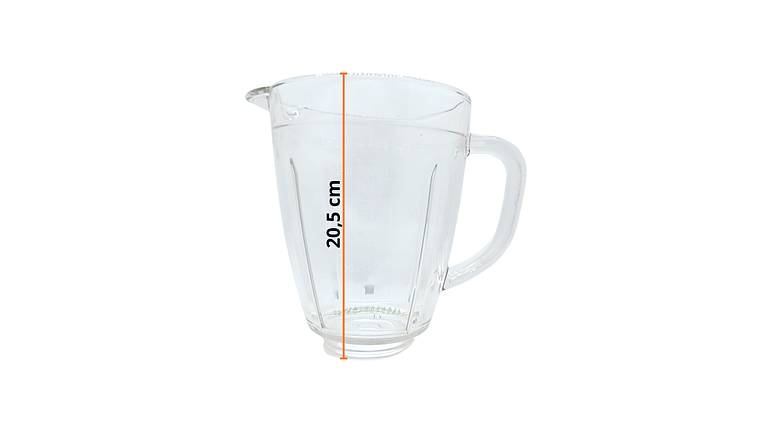 Vaso Vidrio Para Licuadora Kalley K-MLV6BSS 8
