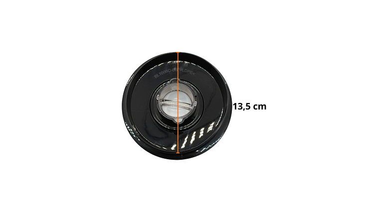 Tapa Negra Para Licuadora Kalley K-MLV6BSS 6