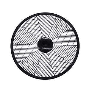 Malla Delantera Plastica Para Ventilador Universal Negro Fresh Ultra 