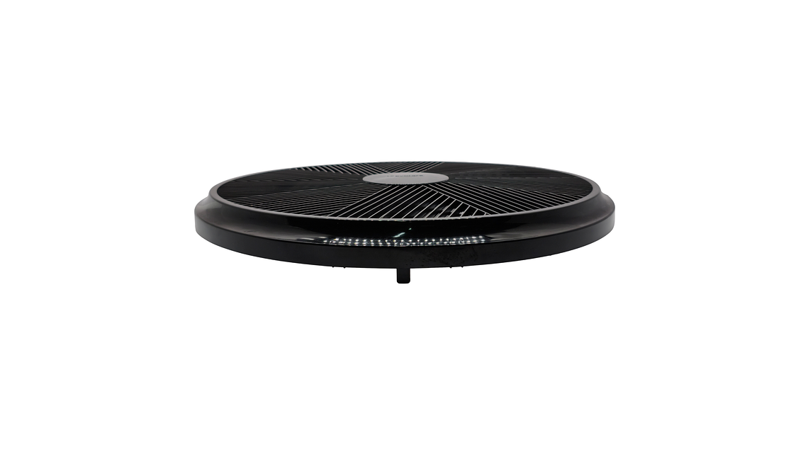 Malla Delantera Plastica Para Ventilador Universal Negro Fresh Ultra  3