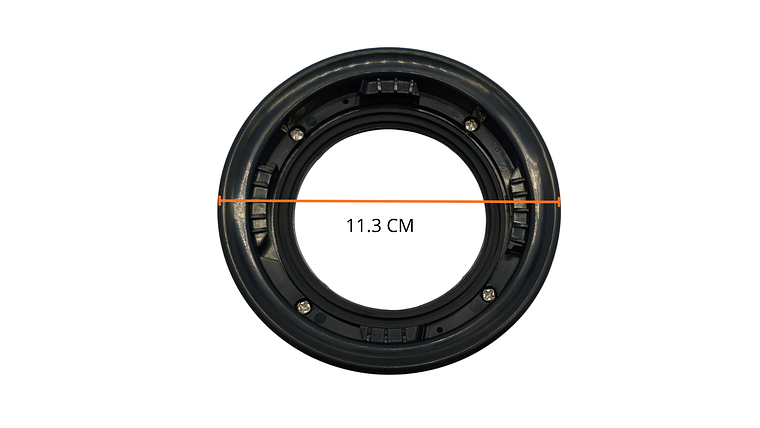 Base Licuadora Para Vaso De Vidrio Negra Perfectmix + Con Empaque  6