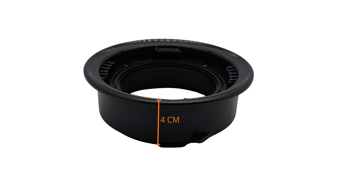 Base Licuadora Para Vaso De Vidrio Negra Perfectmix + Con Empaque  7