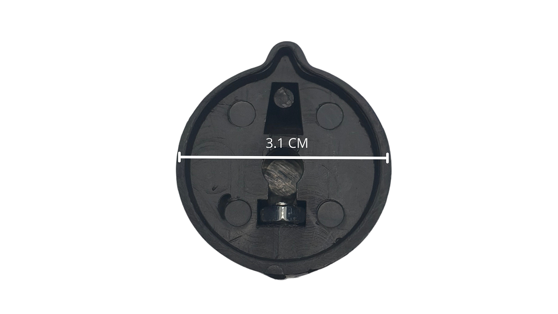 Perilla Negra Ventilador Kalley Pedestal 26 Pulgadas 4