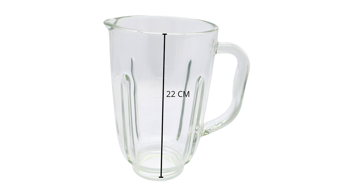 Vaso Vidrio Licuadora Kalley  K-MLV700TP  3