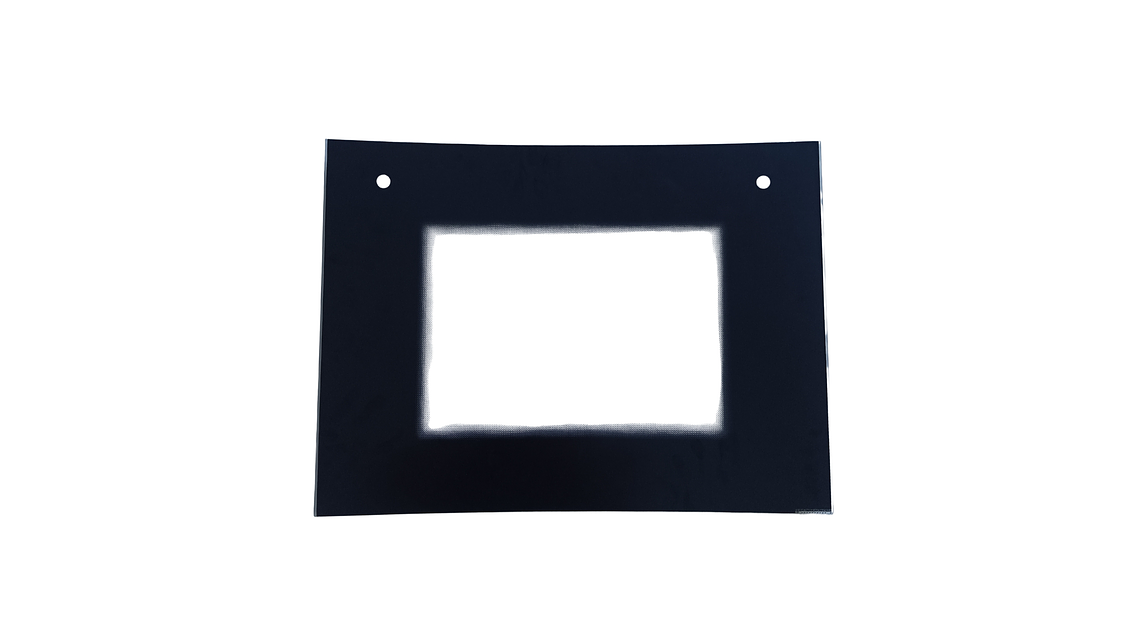 Vidrio Horno Curvo 60 Para Estufa Haceb  3