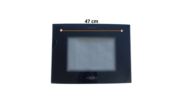 Vidrio Horno Curvo 60 Para Estufa Haceb  5