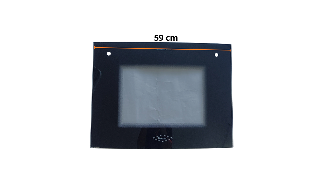Vidrio Horno Curvo 60 Para Estufa Haceb  7