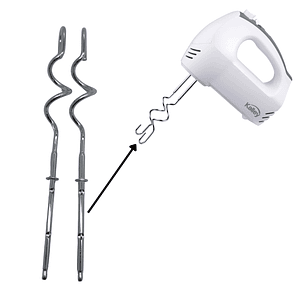 Juego Aspa X 2 Para Amasar Batidora Kalley