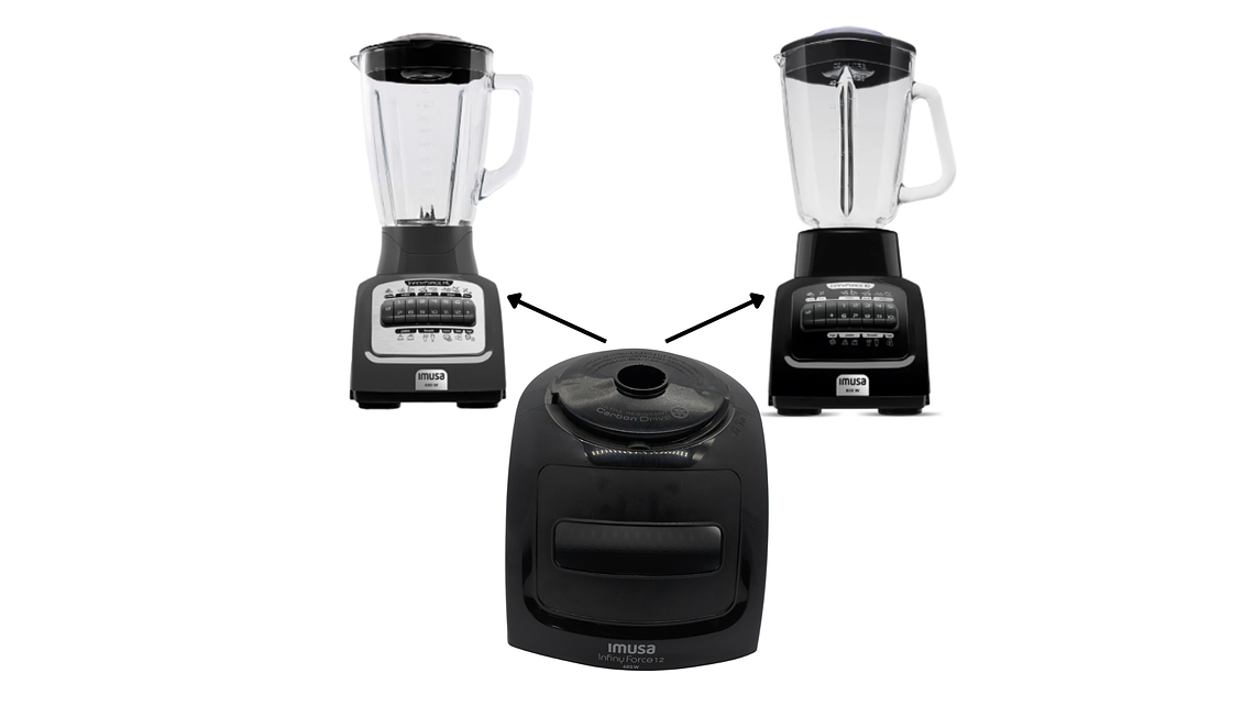 Base Superior Licuadora Infiny force 4