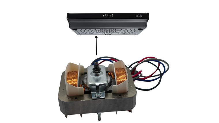 Motor Campana Extractora Haceb 3V 80W 3