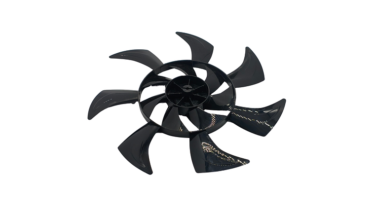 Ventaviola Negra 14 Aspas Ventilador Universal 2