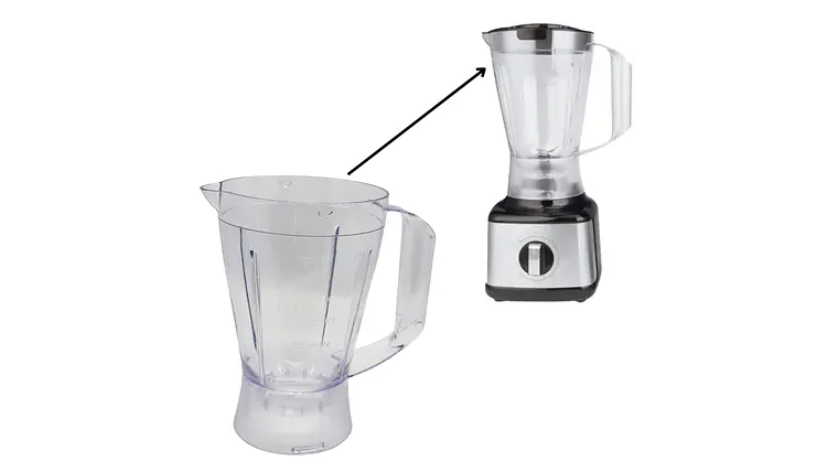 Vaso Platico Licuadora Kalley  K-MLP5PSS 2