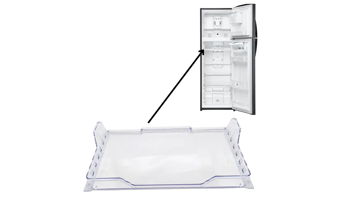 Bandeja De Enfriamiento Rapido  Mediana 48*29Cm Nevera Mabe 3
