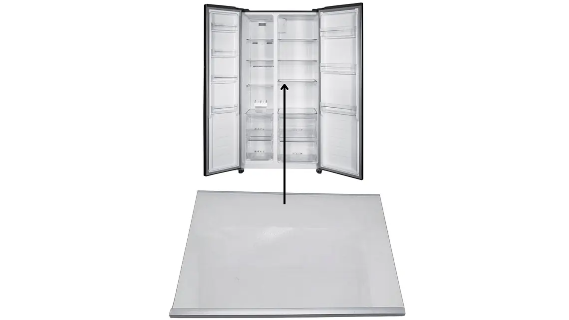 Entrepaño Vidrio Nevecon Mabe 480L 42,5CM * 33 CM 2