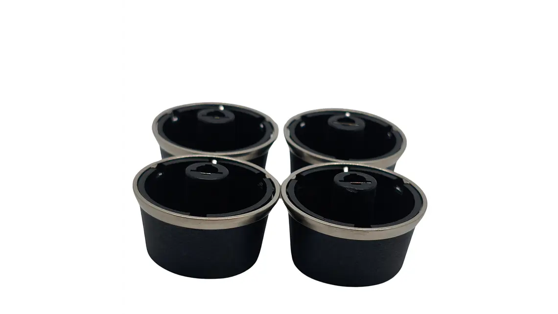 Juego Perilla X4 Aro Metalico Espigo Largo 3