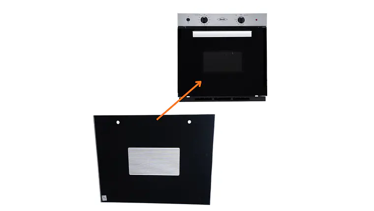 Vidrio Exterior Horno Mixto 60CM * 47,5CM 2