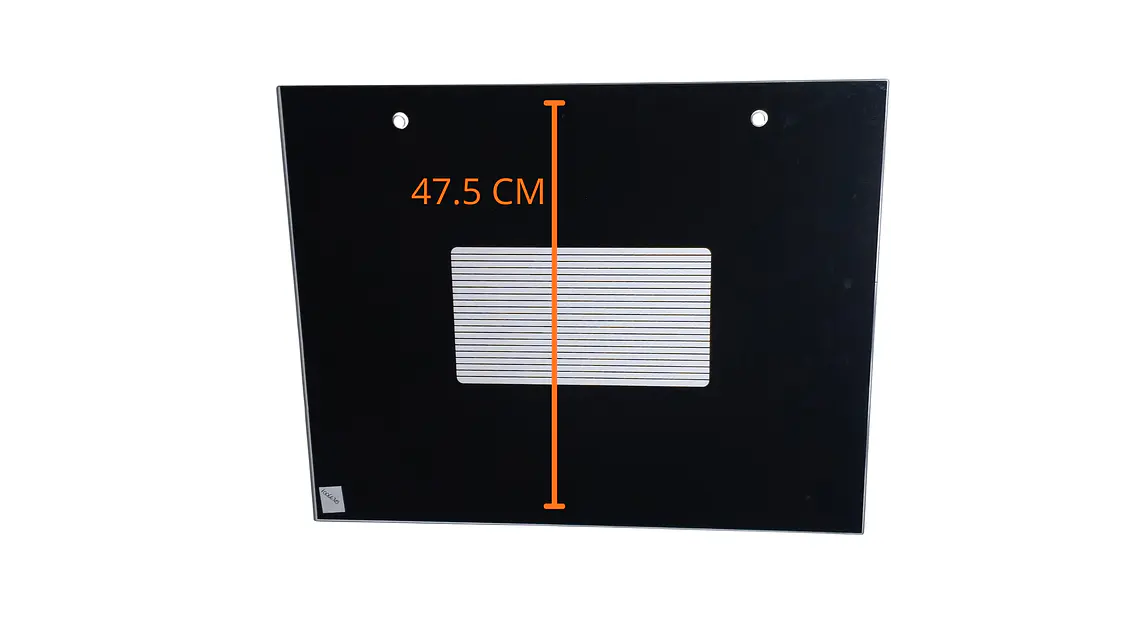 Vidrio Exterior Horno Mixto 60CM * 47,5CM 4