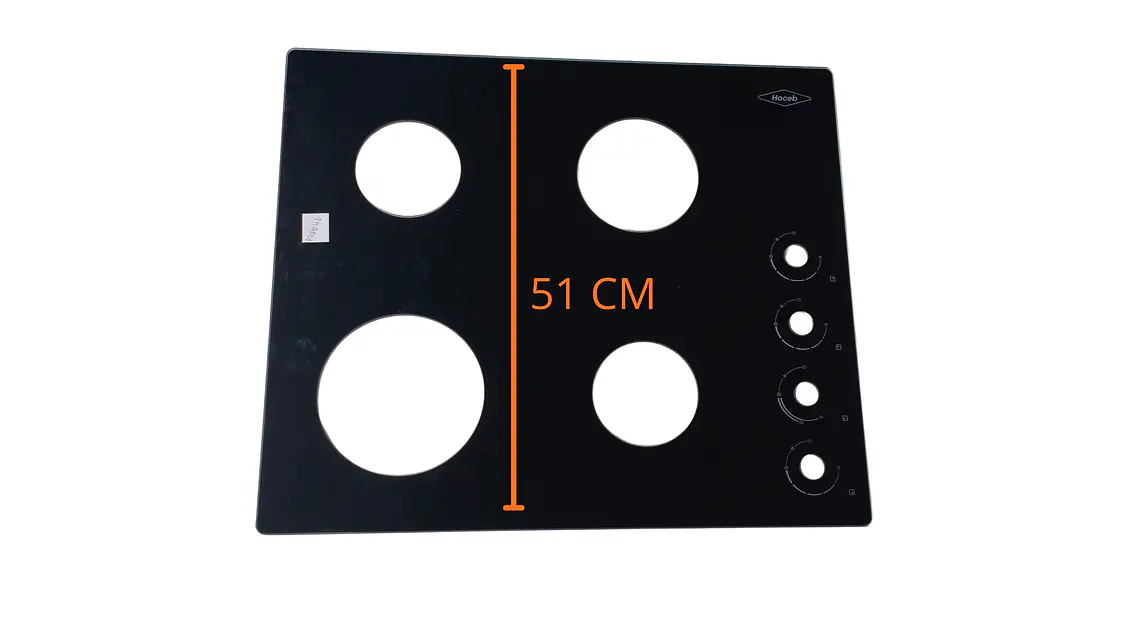 Vidrio Cubierta Haceb 60CM * 51CM  4
