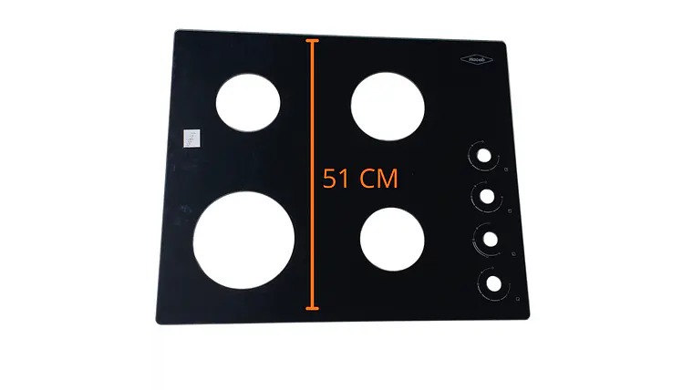 Vidrio Cubierta Haceb 60CM * 51CM  4