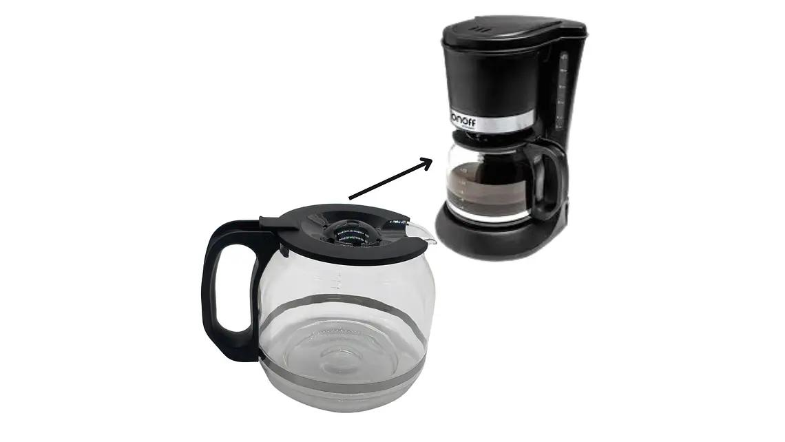 Jarra Cafetera ON OFF 12 Tazas  2