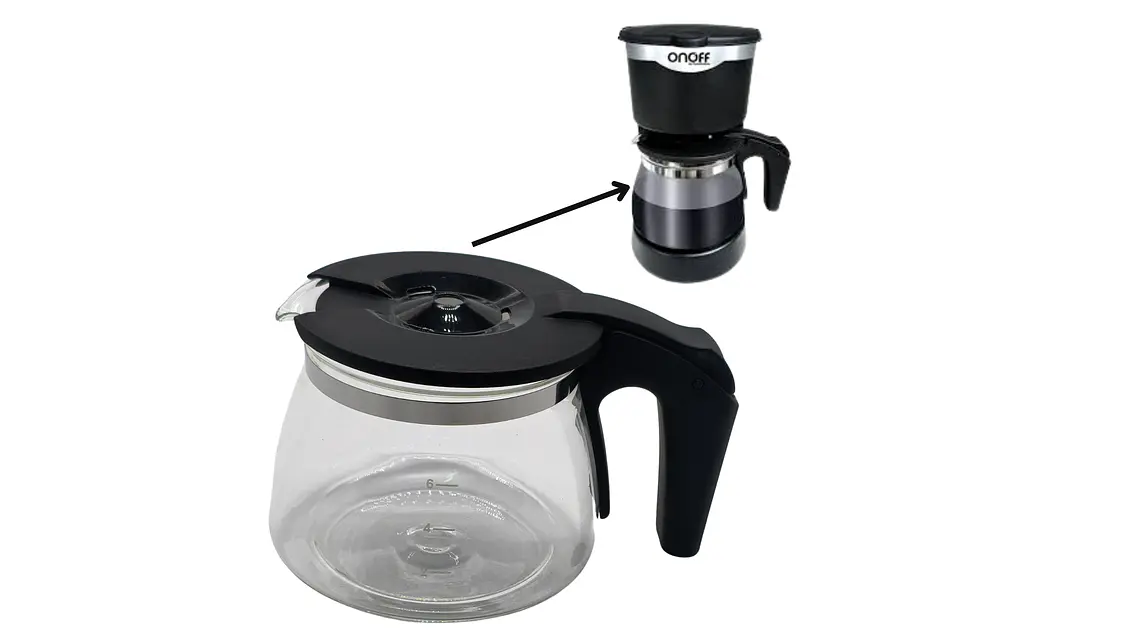 Jarra Cafetera ON OFF 6 Tazas 2