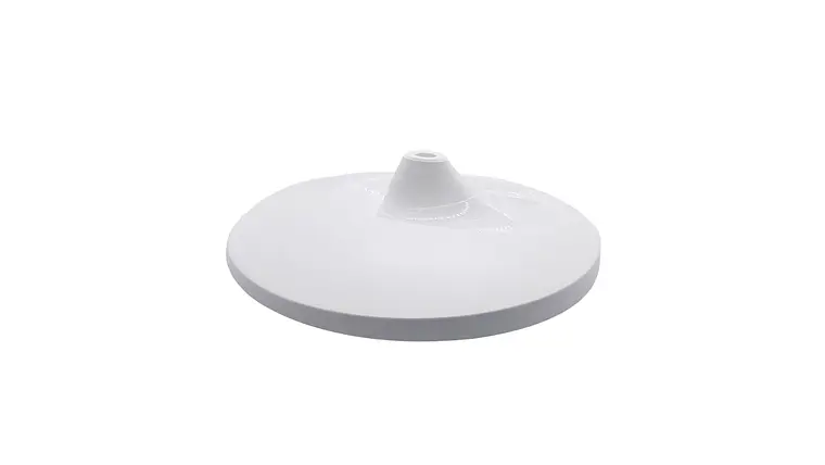 Base Piso Blanca Para Ventilador Samurai Turbo Power  2