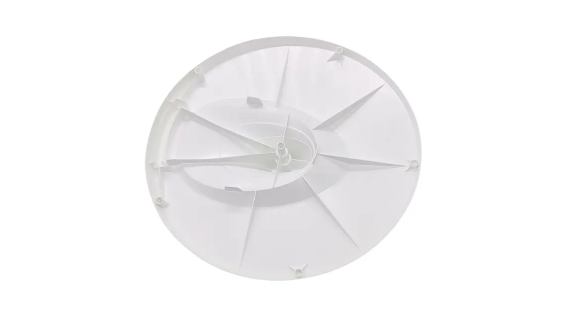 Base Piso Blanca Para Ventilador Samurai Turbo Power  4