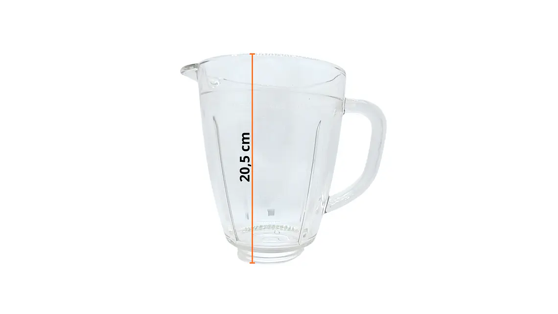 Vaso Vidrio para Licuadora Kalley K-MLV6BSS 5