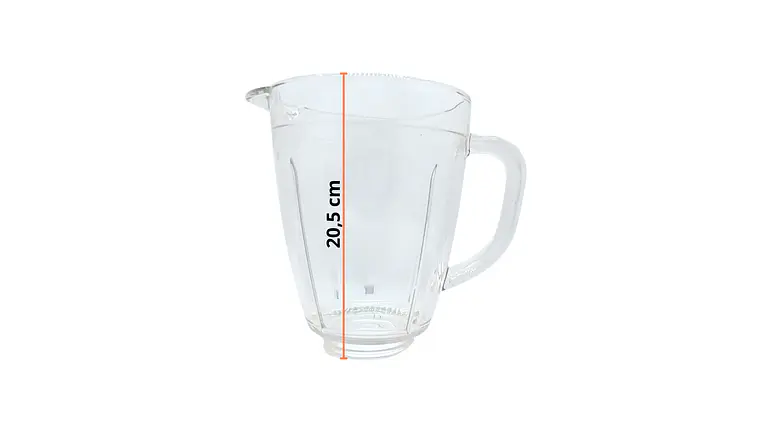 Vaso Vidrio para Licuadora Kalley K-MLV6BSS 5