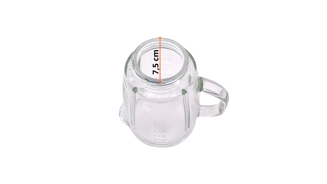 Vaso Vidrio para Licuadora Kalley K-MLV6BSS 7