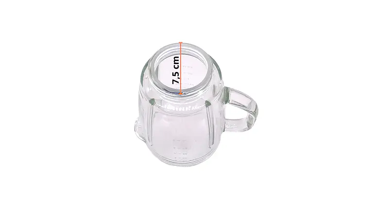 Vaso Vidrio para Licuadora Kalley K-MLV6BSS 7