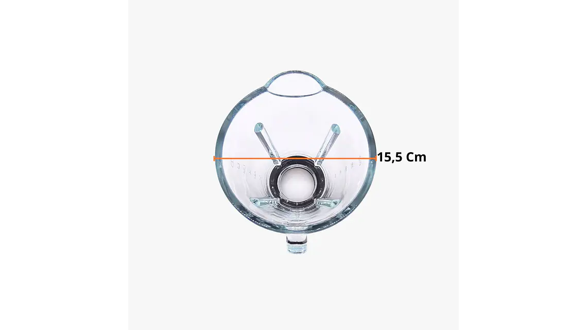 VASO VIDRIO + BASE LICUADORA IMUSA ULTRAFORCE 2X 7
