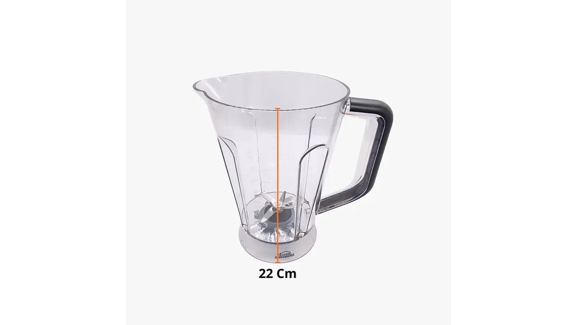 Vaso Con Cuchilla Licuadora Home Elements Maxi Power 1.8 Litros 6