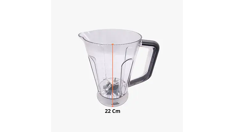 Vaso Con Cuchilla Licuadora Home Elements Maxi Power 1.8 Litros 6