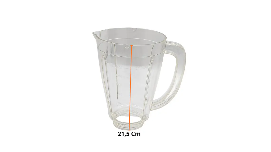 Vaso Plastico Para Licuadora Kalley K-ML400B 6