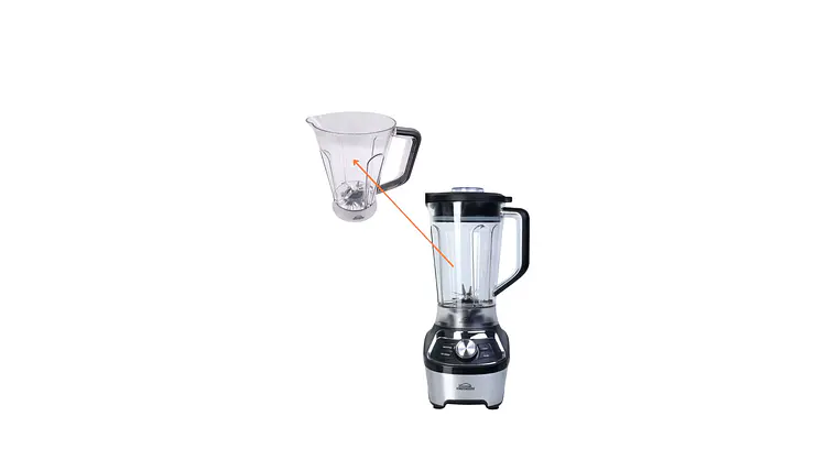 Vaso Con Cuchilla Licuadora Home Elements Maxi Power 1.8 Litros 5