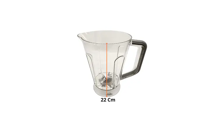 Vaso Con Cuchilla Licuadora Home Elements Maxi Power 1.8 Litros 6