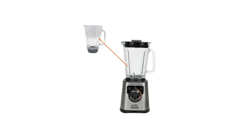 VASO VIDRIO + BASE LICUADORA IMUSA ULTRAFORCE 2X 5